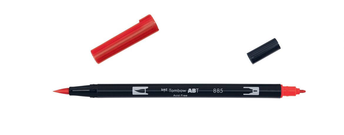 Tombow ABT - Dual Brush - Warm Red