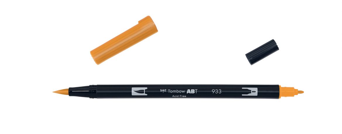 Tombow ABT - Dual Brush - Orange