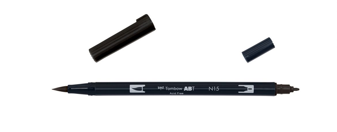 Tombow ABT - Dual Brush - Black