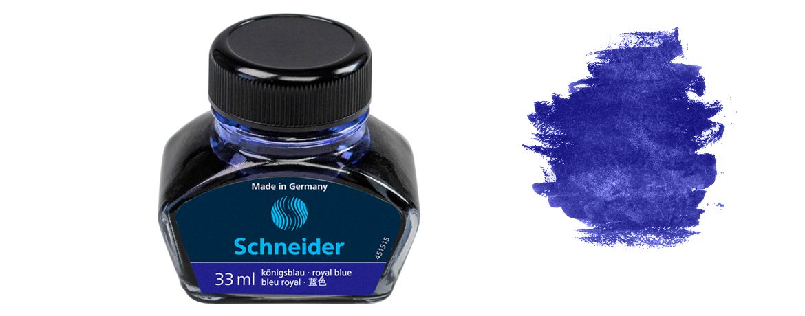Schneider Flacone d'Inchiostro - Blu Royale - Cancellabile