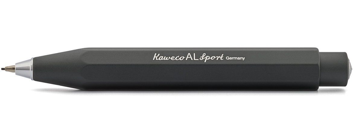 Kaweco AL Sport Portamine - Matita meccanica mina 0.7 mm - Nero