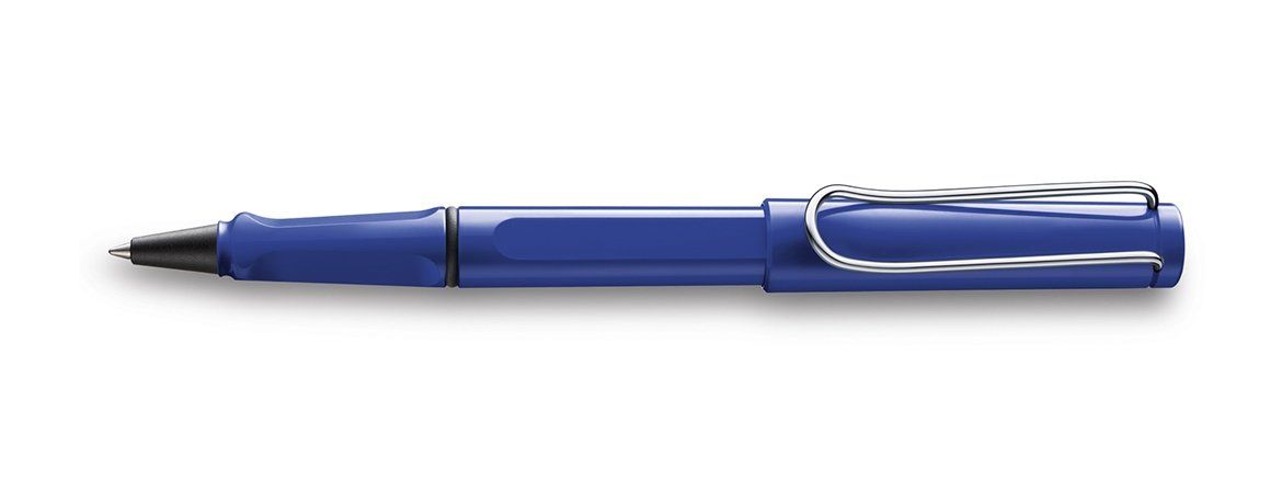 Lamy Safari Penna Roller in ABS con Clip in metallo - Blue