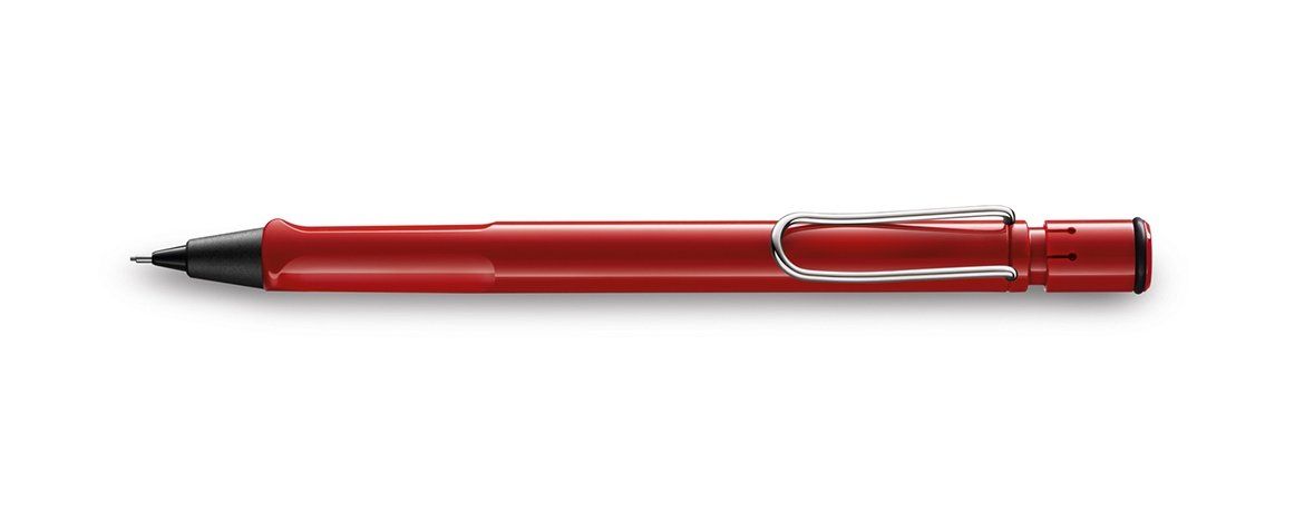 Lamy Safari Portamine - Matita Meccanica con Clip in metallo - Red
