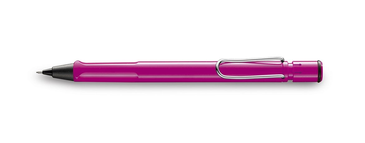 Lamy Safari Portamine - Matita Meccanica con Clip in metallo - Pink