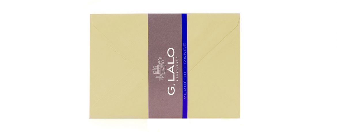 G. Lalo - Vergé de France - 25 Buste - 114x162mm - Busta colore Avorio