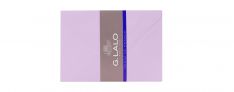 G. Lalo - Blocco Vergé de France - 25 fogli - 114x162mm - Busta colore Purple