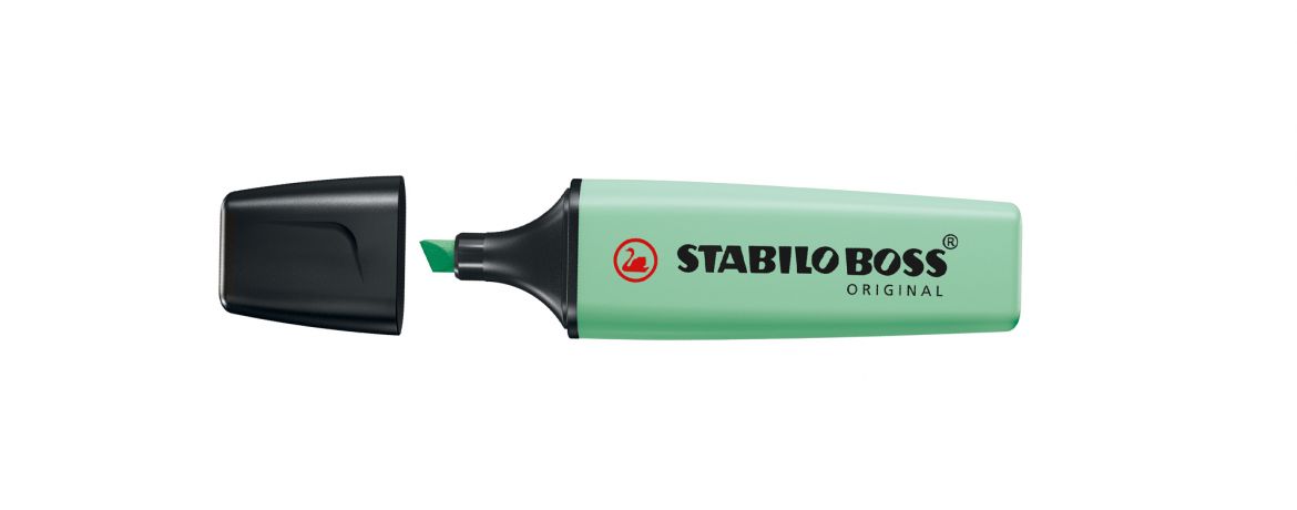 Stabilo Boss Original- Evidenziatore - Verde Menta Pastello