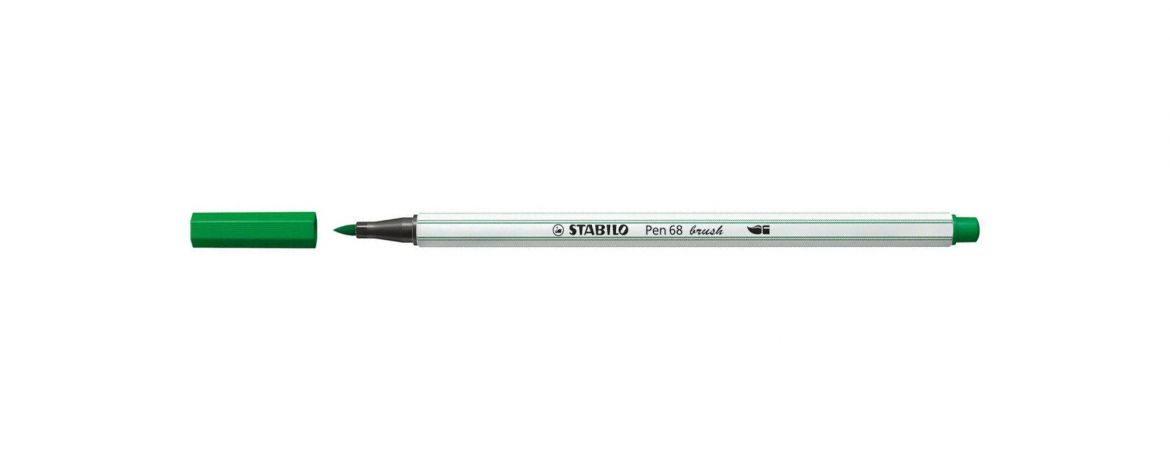 Stabilo Pen 68 - Brushpen - Verde Smeraldo