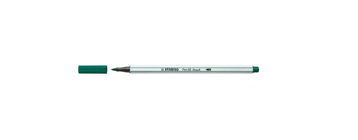 Stabilo Pen 68 - Brushpen - Verde Turchese