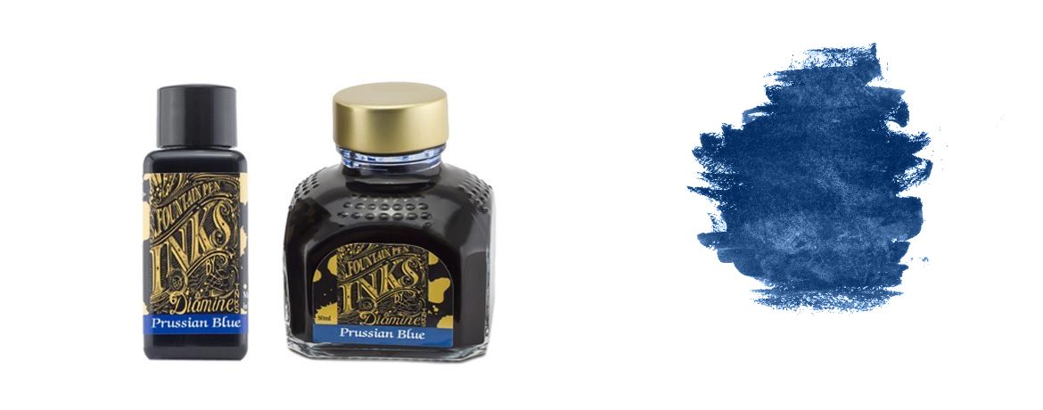 Diamine Prussian Blue Flacone 30/80 ml inchiostro