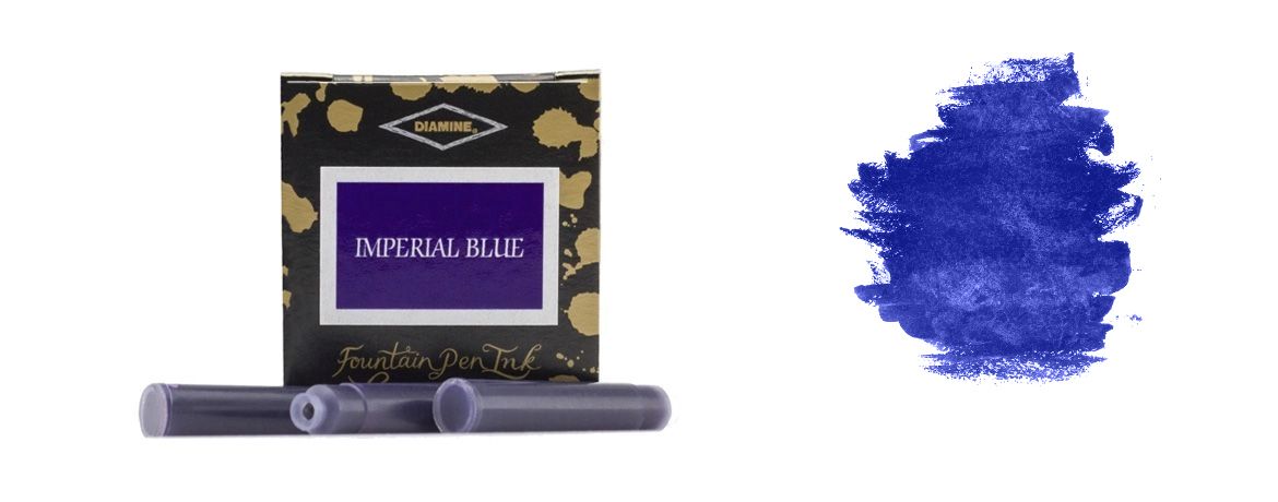 Diamine Cartucce per penna stilografica Colore Imperial Blue