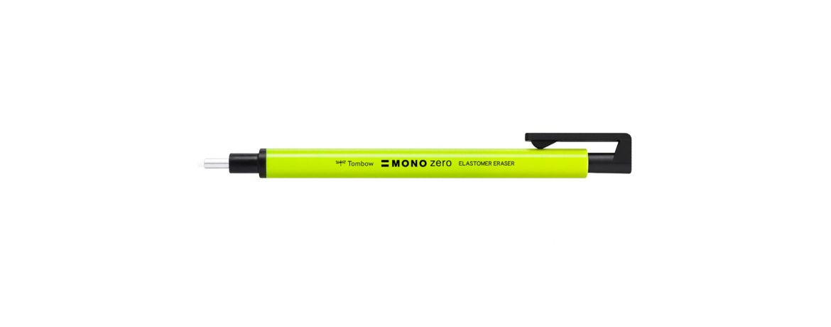 Tombow Mono Zero - Gomma di Precisione Ricaricabile - 2.3mm - Yellow