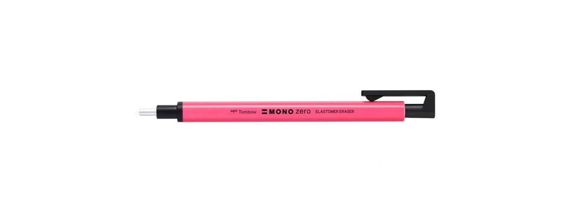 Tombow Mono Zero - Gomma di Precisione Ricaricabile - 2.3mm - Rosa