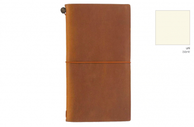 Traveler's Company - Notebook in Pelle - Camel - Regular
