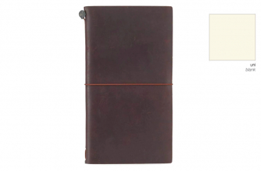 Traveler's Company - Notebook in Pelle - Brown - Regular