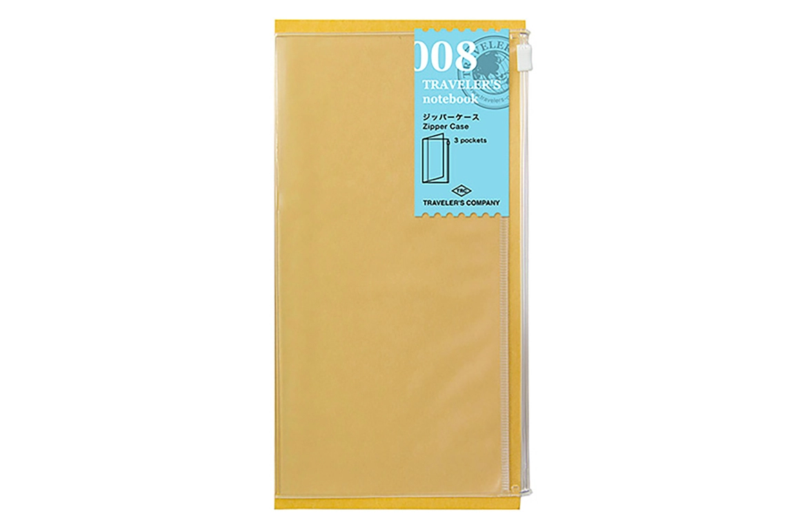 Traveler's Company - Notebook Refill - Regular Size - Zipper Pocket