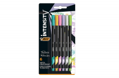 Bic Intensity - Fineliners - 0.4 mm - pack 6