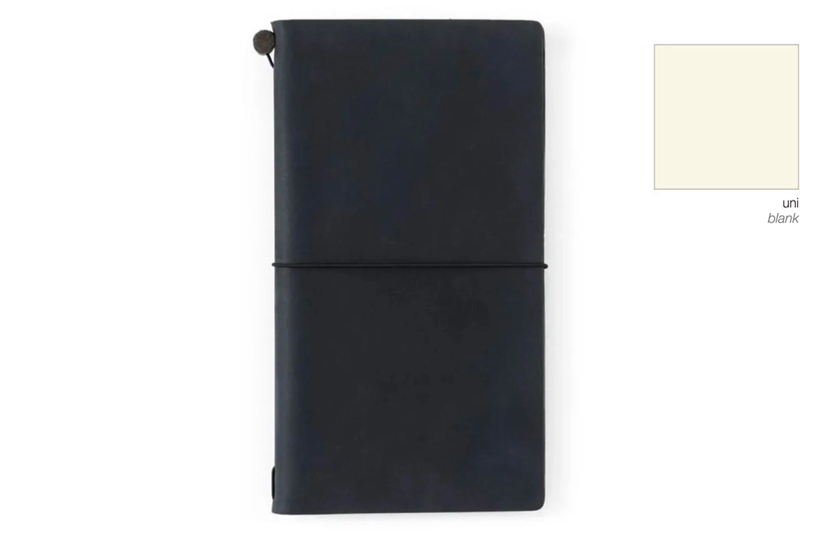 Traveler's Company - Notebook in Pelle - Black - Regular