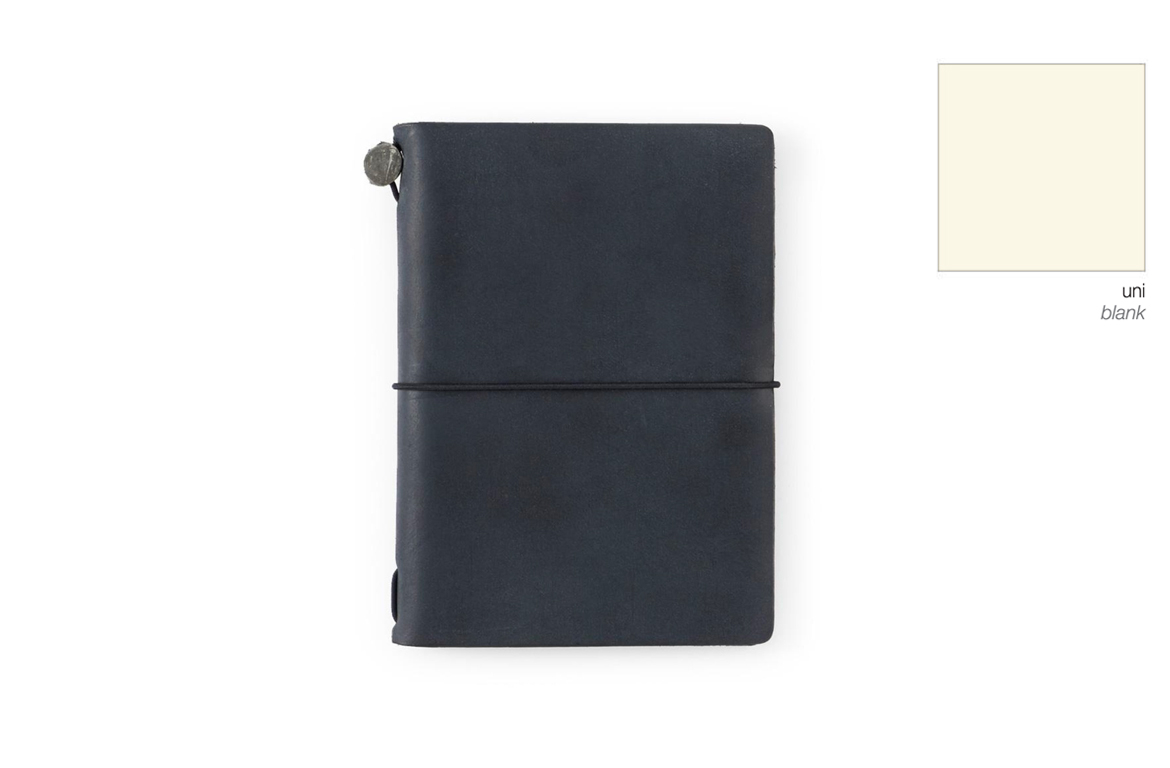 Traveler's Company - Notebook in Pelle - Black - Passport Size