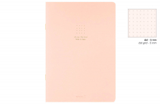 Midori - Notebook A5 - Puntinato - Color Dot Grid - Rosa