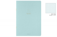 Midori - Notebook A5 - Puntinato - Color Dot Grid - Blu