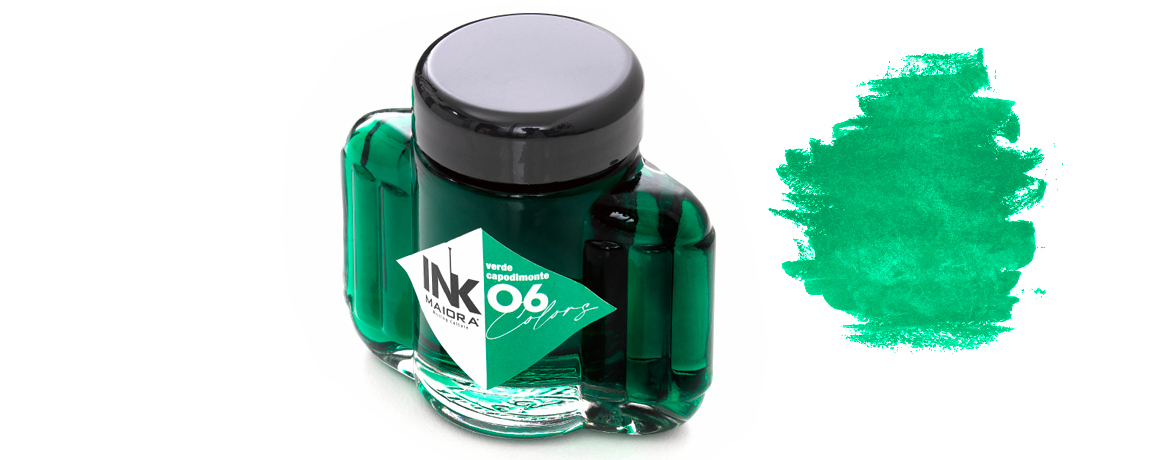 Maiora Ink Colors - Inchiostro Stilografico - 06 Verde Capodimonte 67ml