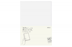 Midori - MD Paper - Cover Clear in PVC per Notebook A6 - Trasparente