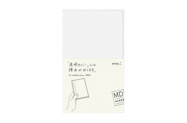Midori - MD Paper - Cover Clear in PVC per Notebook B6 Slim - Trasparente