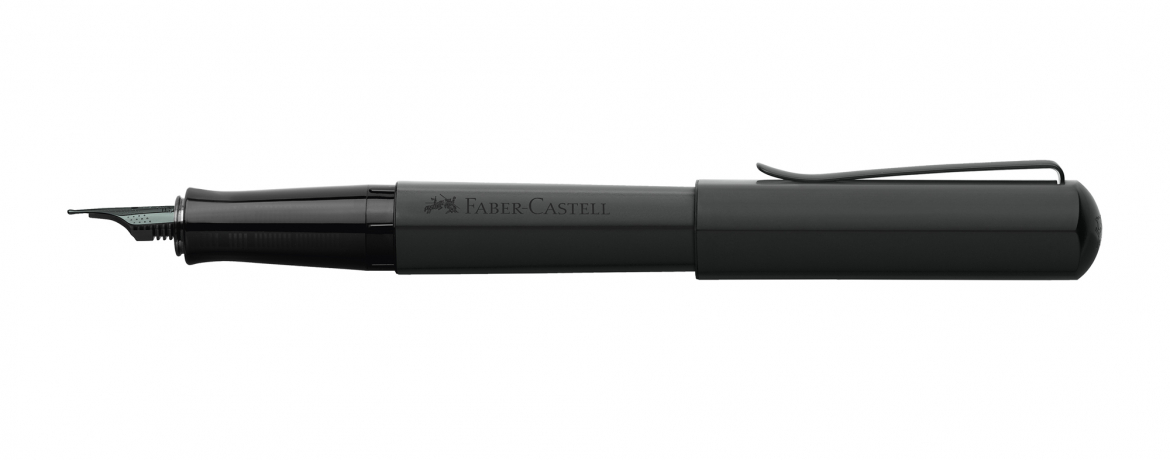 Faber Castell Hexo - Penna Stilografica - Black Matte