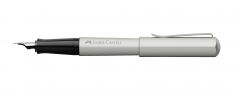 Faber Castell Hexo - Penna Stilografica - Silver Matte