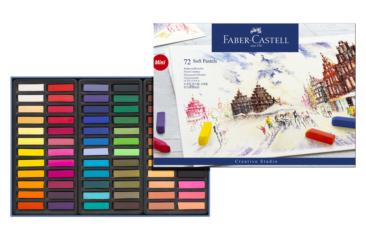 Faber Castell Soft Pastels Mini - Crete Pastello - 72 Colori Goldpen.it