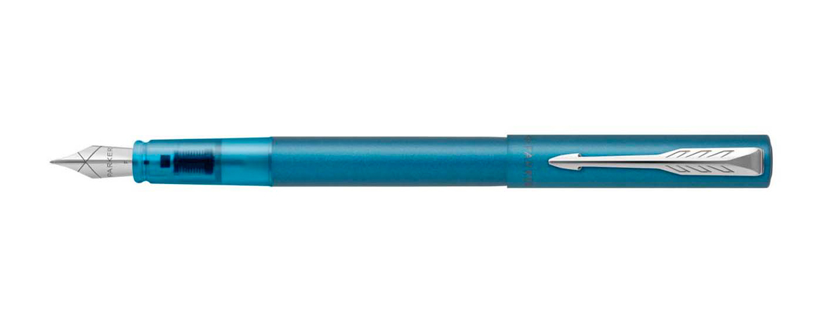 Parker Vector XL - Penna Stilografica in Metallo - Teal