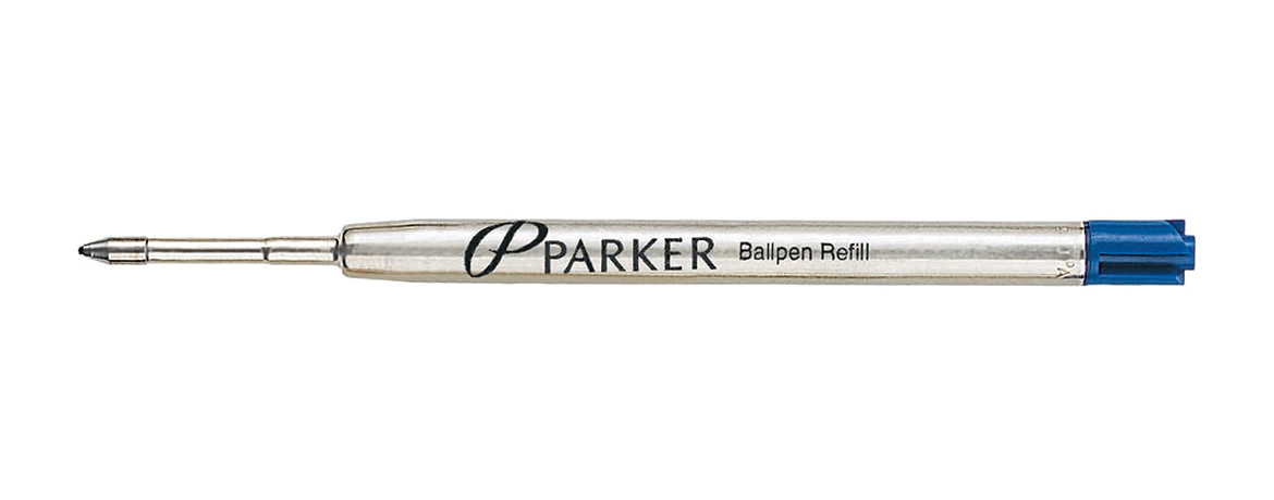 Parker Refill Penna a Sfera - Gel - Punta 0,7 mm - 2pz - Nero