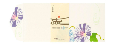 Midori - Set Buste da Lettere - 9 x 18,8 cm - Four Designs Early Summer Flowers Blue
