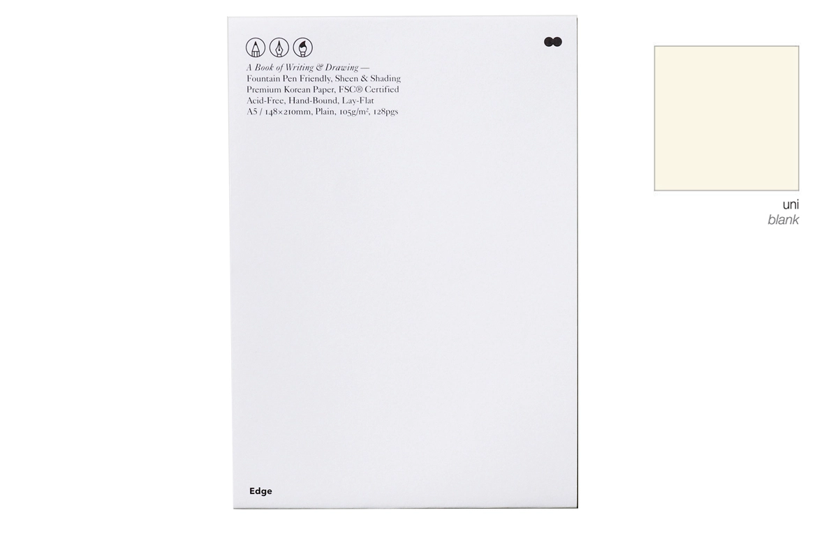Hanaduri Edge Taccuino - GugimFolio - Fountain Pen Friendly - A5