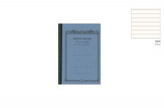 Apica Notebook - CD Note - Fountain Pen Friendly - A7 - Azzurro