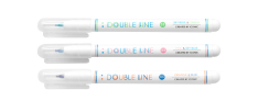 Iconic - Double Line Pen Forest - Set 3 Penne Doppia Linea