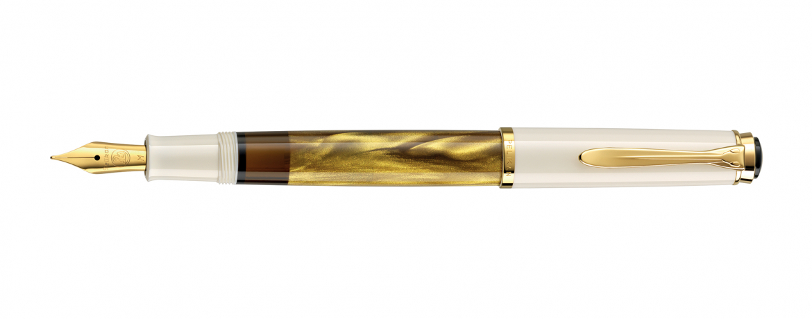 Pelikan M200 - Classic Gold Marbled - Penna Stilografica