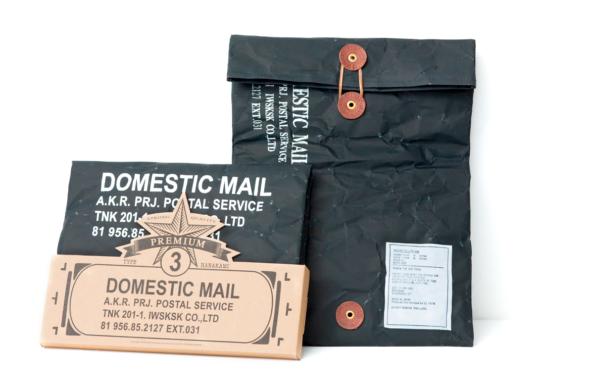 Domestic Mail 3 - Black - Borsa per Corrispondenza - Portaoggetti