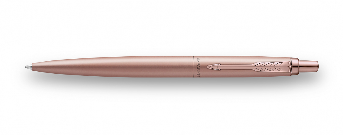 Parker Jotter XL Monochrome - Penna Sfera in Acciaio Inox - Oro Rosa