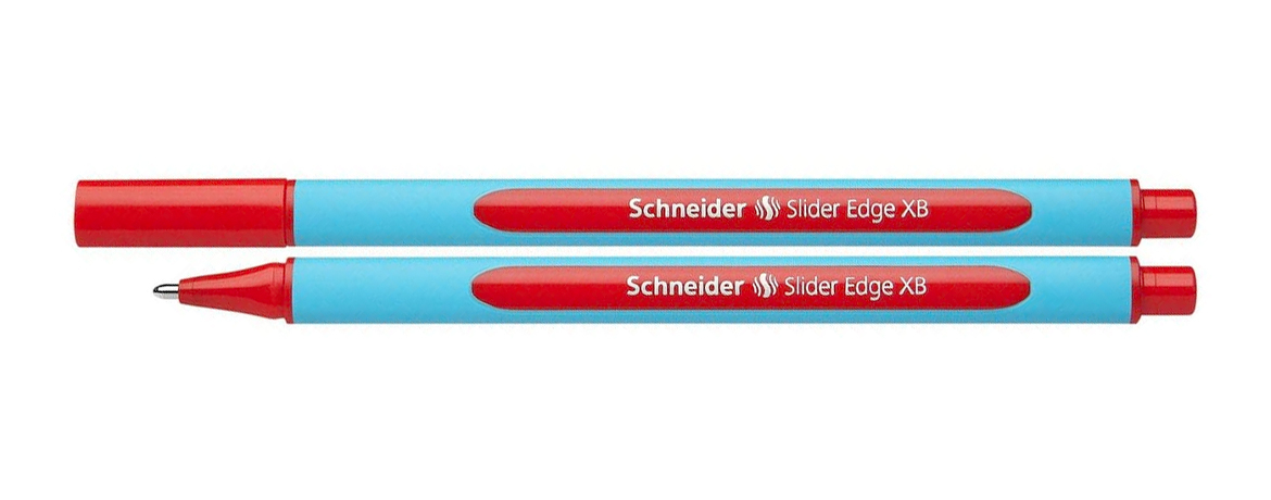 Schneider Slider Edge - Penna Sfera - Rosso