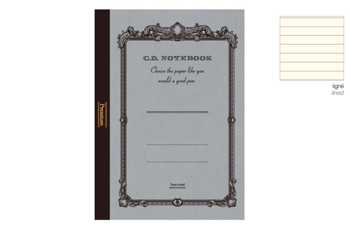 Apica Notebook - Premium CD Note - Fountain Pen Friendly - Cream - A5 - Rigo