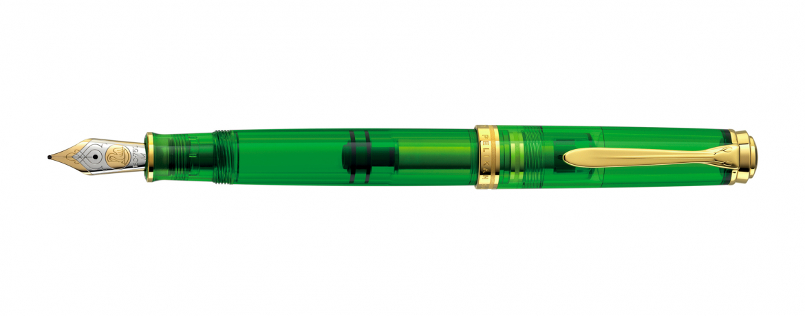 Pelikan Souveran M800 Green Demonstrator - Penna Stilografica - Edizione Speciale