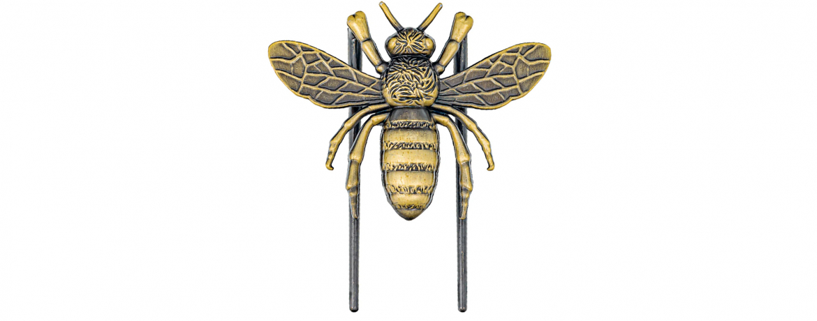 Esterbrook Bee Book Holder - Ferma Pagine - Ottone