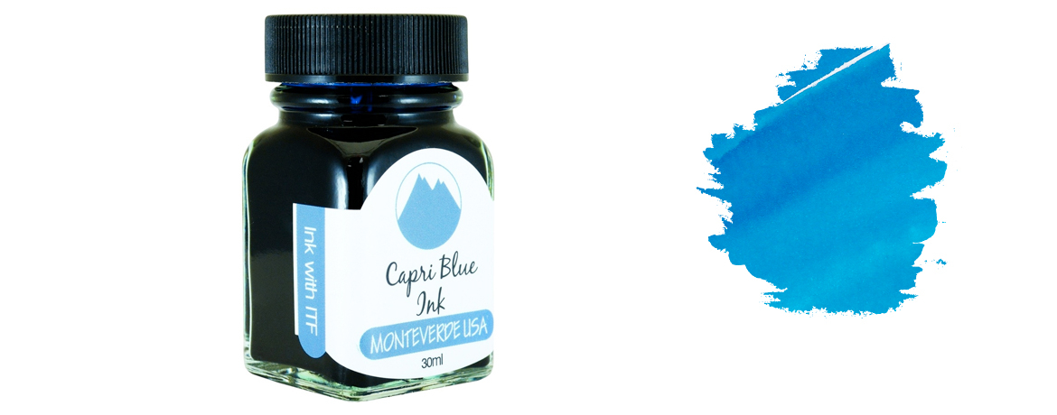Monteverde Flacone di Inchiostro - 30 ml Capri Blue