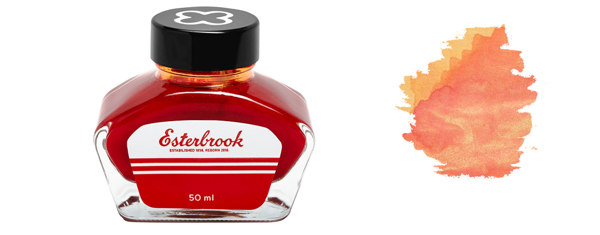 Esterbrook Ink Shimmer Tangerine - Inchiostro Stilografico - 50 ml