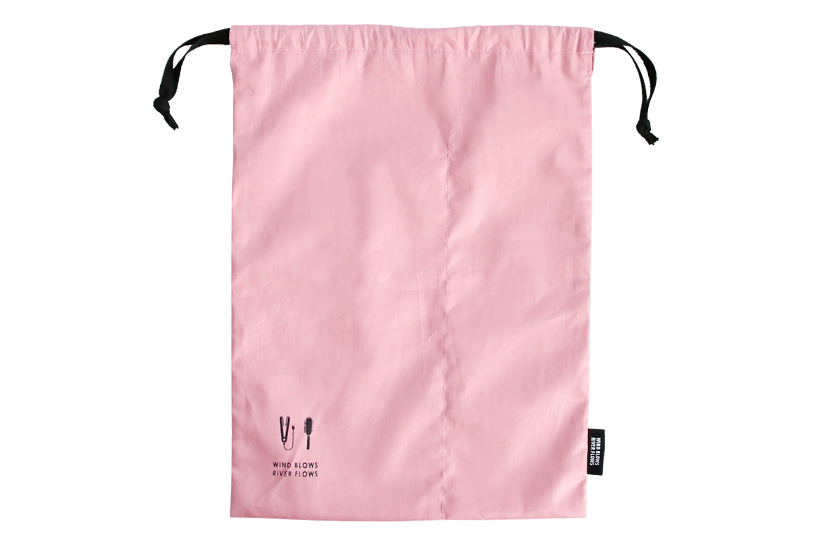 Iconic Split pouch - Hair tool Pink - Borsa Rosa