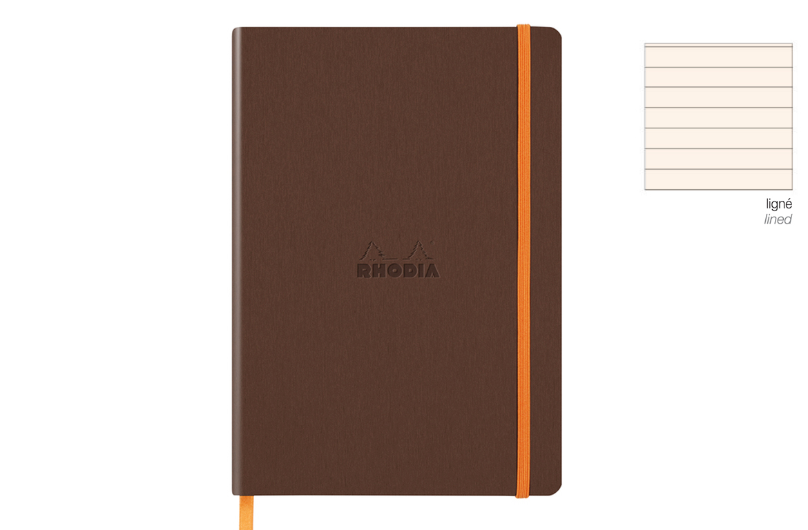 Rhodia Softcover Notebook - rigo A5 - Bronze