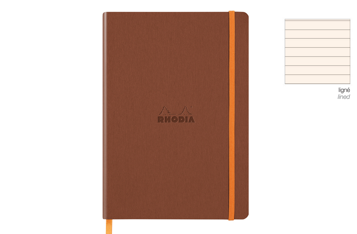 Rhodia Softcover Notebook - rigo A5 - Copper
