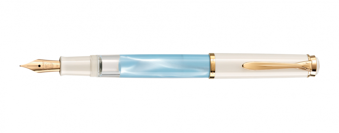Pelikan M 200 - Pastel Blue - Penna Stilografica Edizione Speciale